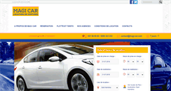 Desktop Screenshot of magi-car.com